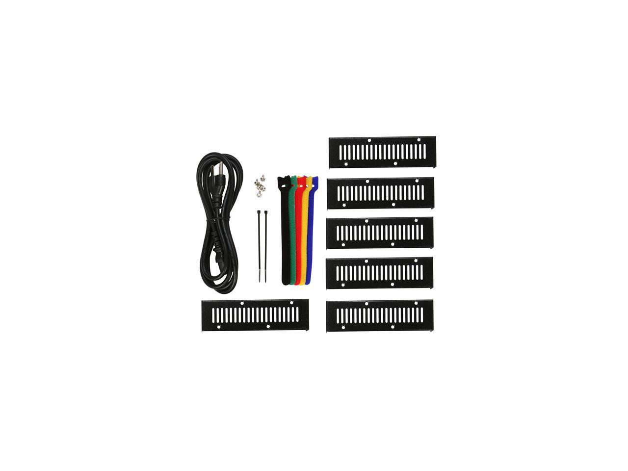 Topower Tp-4055-600W Black Steel 4U Rackmount Server Case W/ 600W Power Supply 8 External 5.25" Drive Bays