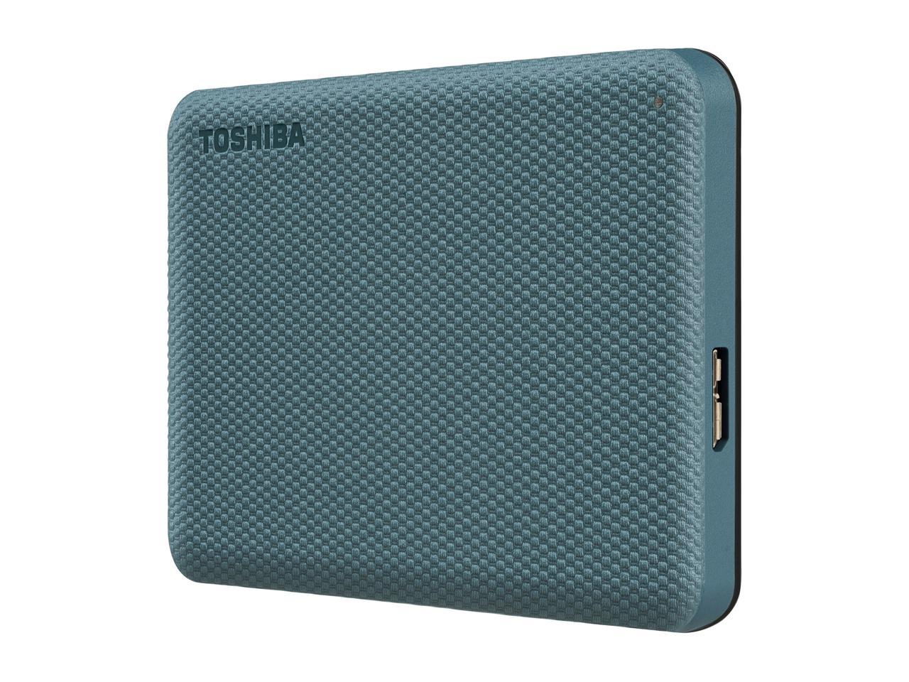 Toshiba 2Tb Canvio Advance Portable External Hard Drive Usb 3.0 Model Hdtca20Xg3Aa Green