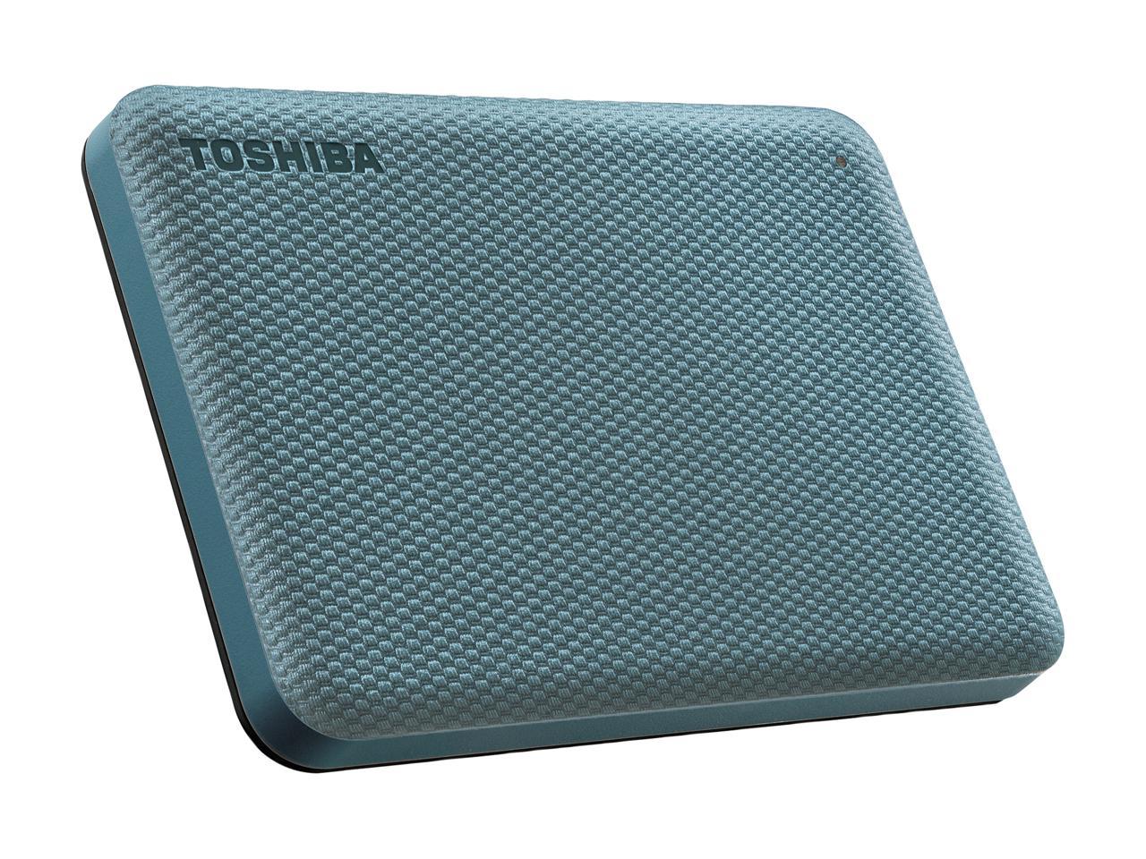 Toshiba 2Tb Canvio Advance Portable External Hard Drive Usb 3.0 Model Hdtca20Xg3Aa Green