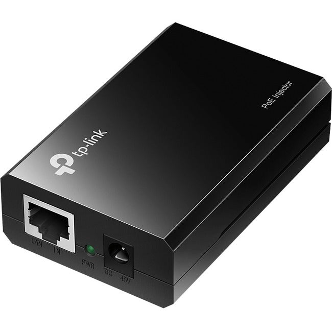 Tp-Link Tl-Poe150S - 802.3Af Gigabit Poe Injector - Convert Non-Poe To Poe Adapter - Auto Detects The Required Power - Up To 15.4W - Plug & Play - Distance Up To 100 Meters (328 Ft.) - Black