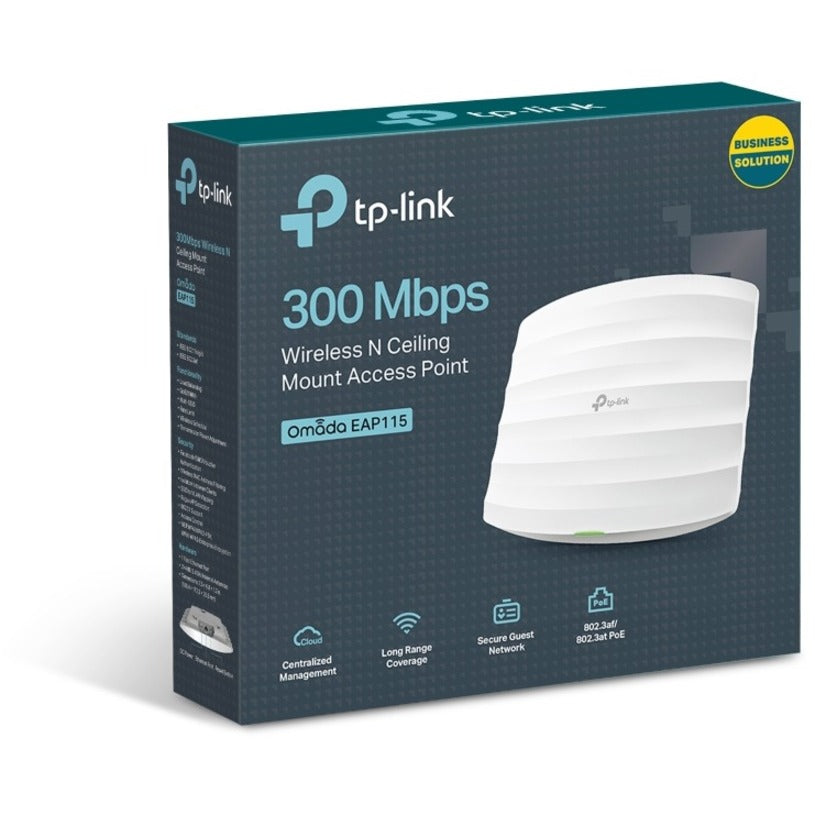TP-Link EAP115 - Omada N300 Ceiling Mount Wireless Access Point EAP115_V4