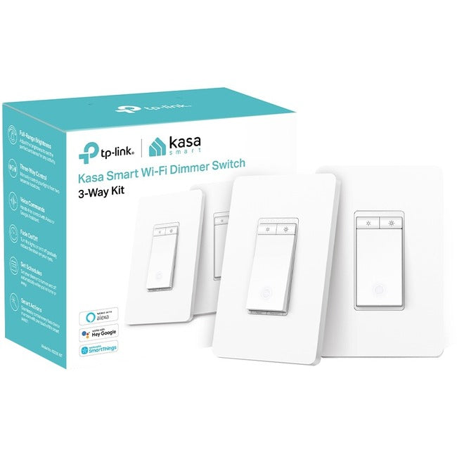 TP-Link Kasa Smart KS230 KIT (2-pack) - Kasa Smart 3 Way Dimmer Switch KIT