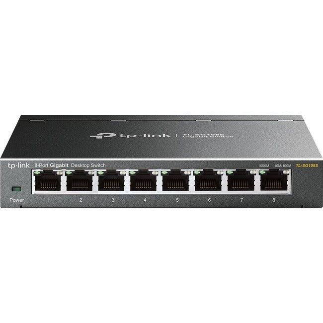 Tp-Link Tl-Sg108S - 8 Port Gigabit Ethernet Switch - Limited Lifetime Protection