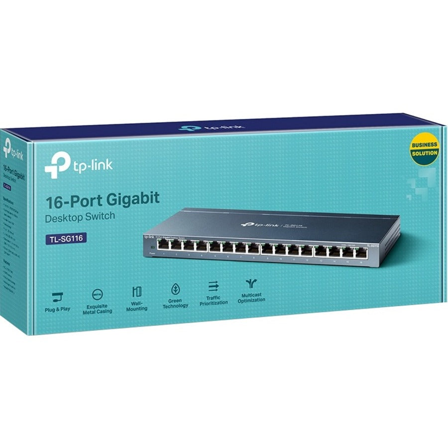 TP-Link TL-SG116 - 16-Port Gigabit Ethernet Network Switch