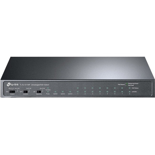 TP-Link TL-SL1311MP - 8-Port 10/100Mbps Fast Ethernet PoE Switch