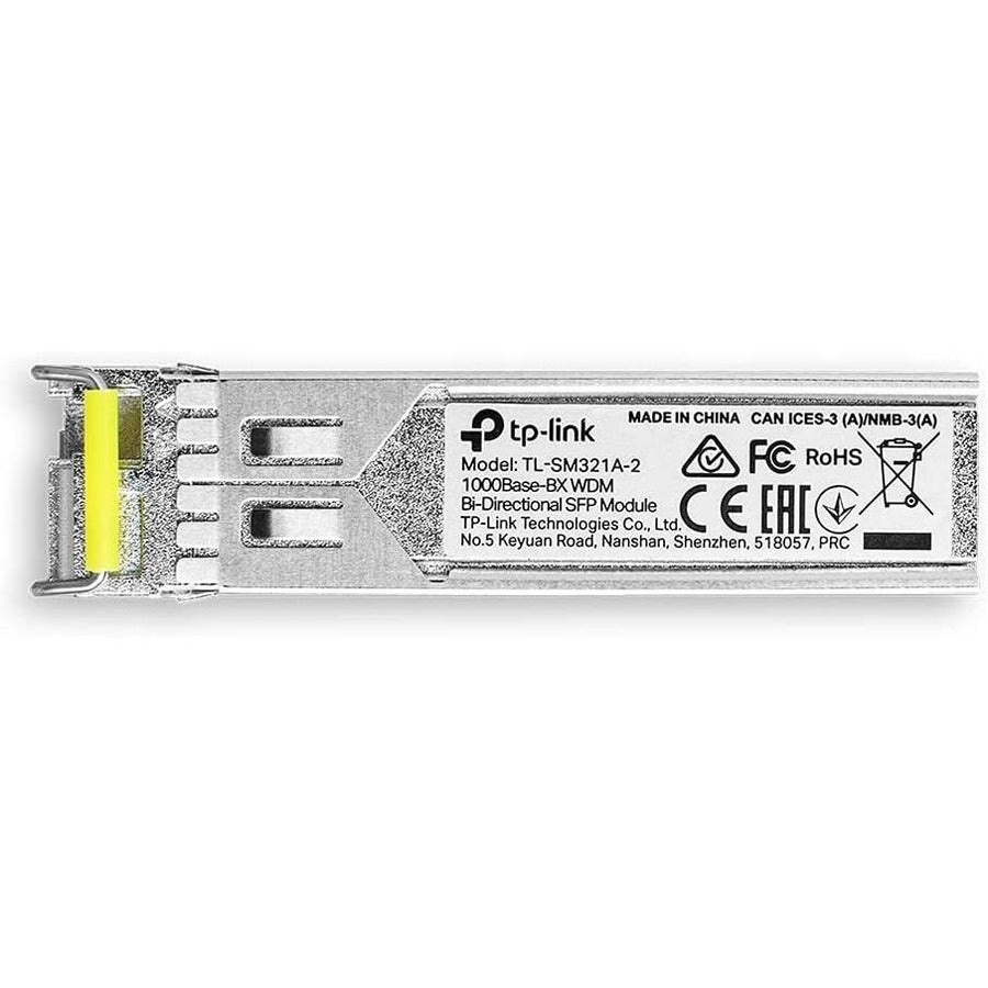 TP-Link TL-SM321A-2 - 1000Base-BX WDM Bi-Directional Gigabit Single-Mode SFP Module