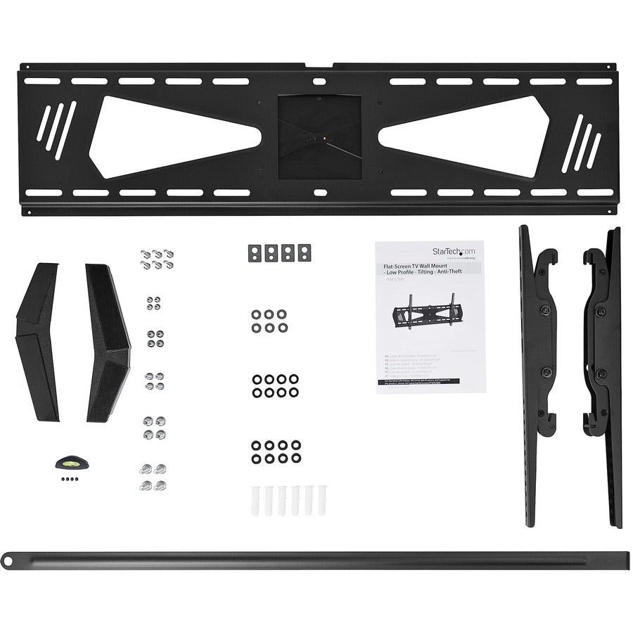 TV Wall Mount - Tilting Low-Profile Mount for 37" to 75" TVs | TecISoft FPWTLTBAT