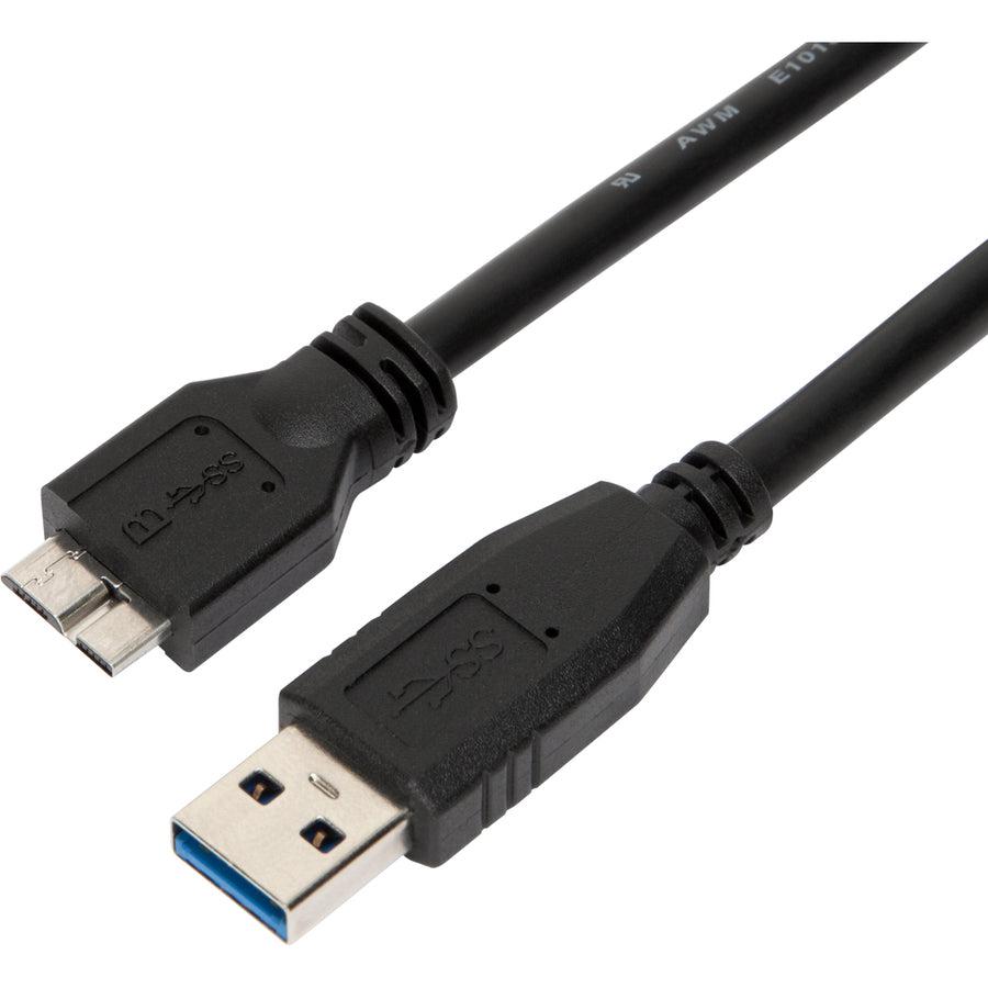 Targus Acc1005Usz Usb Cable 1.8 M Usb 3.2 Gen 1 (3.1 Gen 1) Usb A Micro-Usb B Black