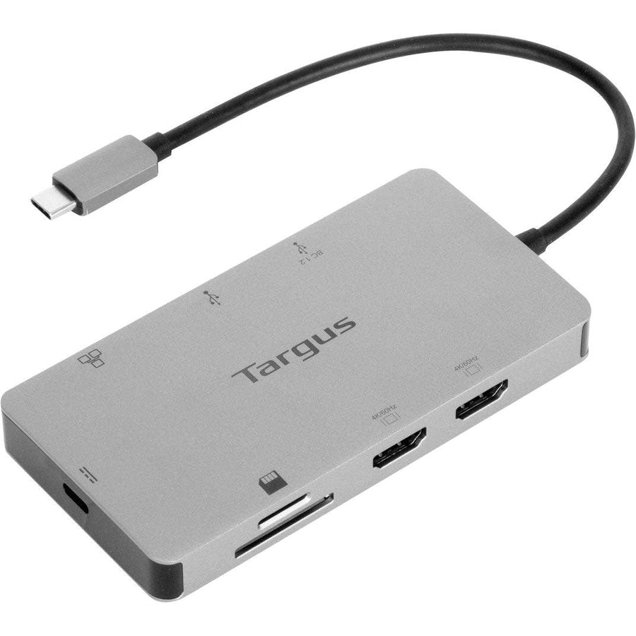 Targus Dock423Tt Notebook Dock/Port Replicator Wired & Wireless Usb 3.2 Gen 1 (3.1 Gen 1) Type-C Silver