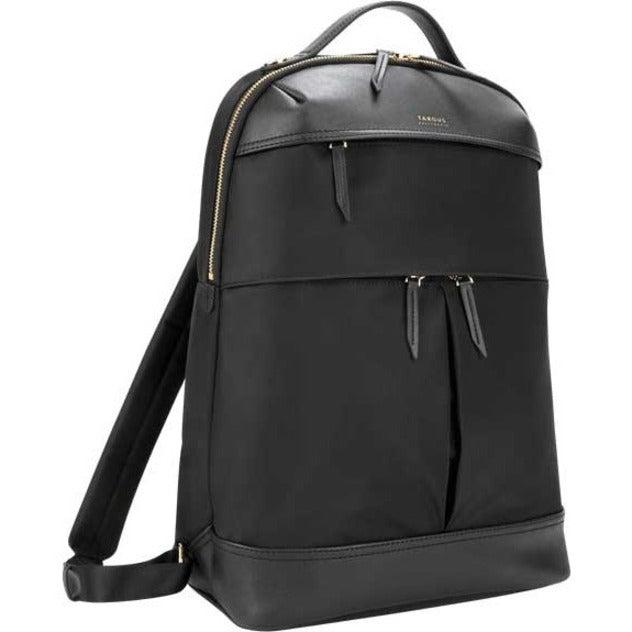 Targus Newport Backpack Black Leatherette, Nylon