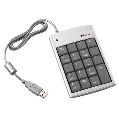 Targus Ultra Mini Usb Keypad Keyboard Silver