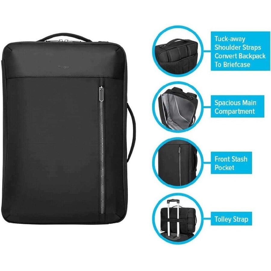 Targus Urban Convertible Notebook Case 39.6 Cm (15.6") Backpack Black