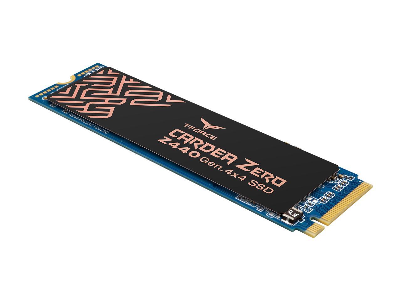 Team Group T-Force Cardea Zero Z440 M.2 2280 2Tb Pcie Gen4 X4 With Nvme 1.3 3D Nand Internal Solid State Drive (Ssd) Tm8Fp7002T0C311