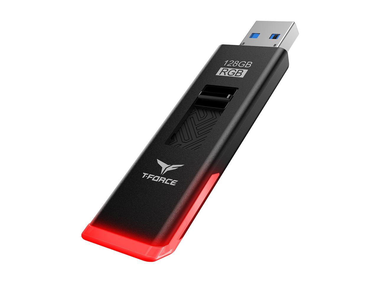 Team T-Force Spark Rgb 128Gb Usb 3.2 Flash Drive
