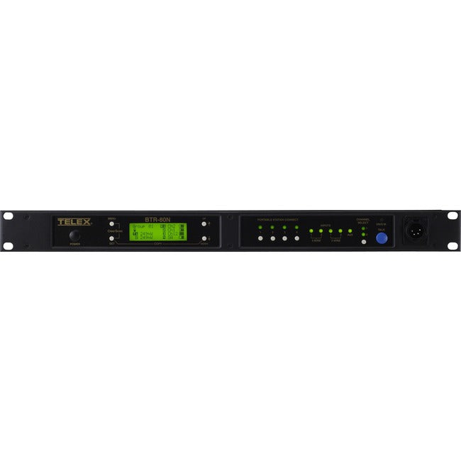 Telex Narrow Band 2-Channel UHF Synthesized Wireless Intercom System BTR-80N-F2R5