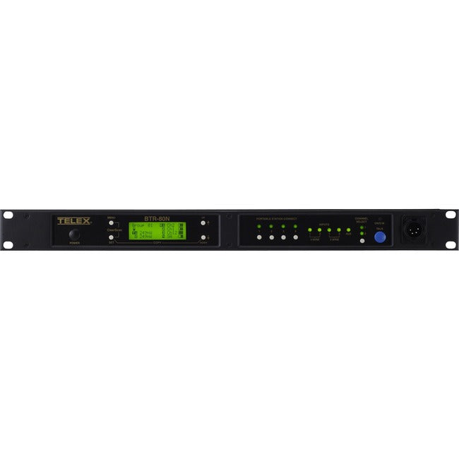 Telex Narrow Band 2-Channel UHF Synthesized Wireless Intercom System BTR-80N-H2R5