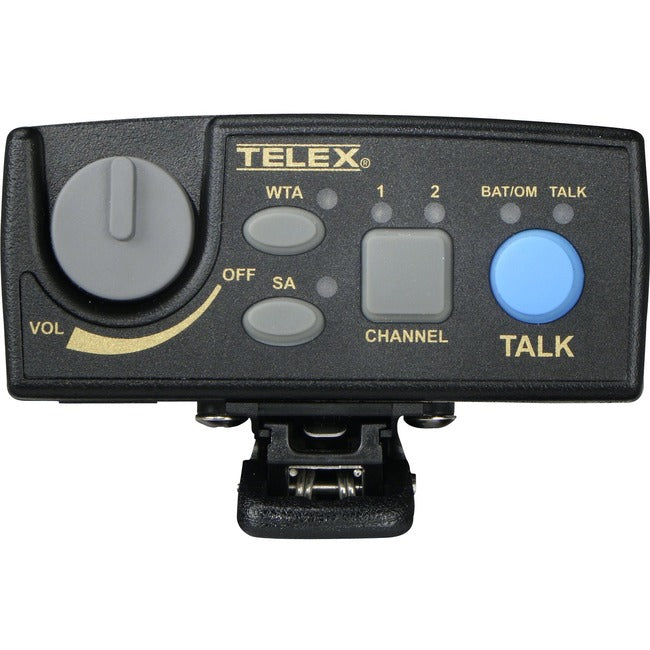 Telex Narrow Band UHF Two-Channel Wireless Synthesized Portable Beltpack TR-80N-A5R5