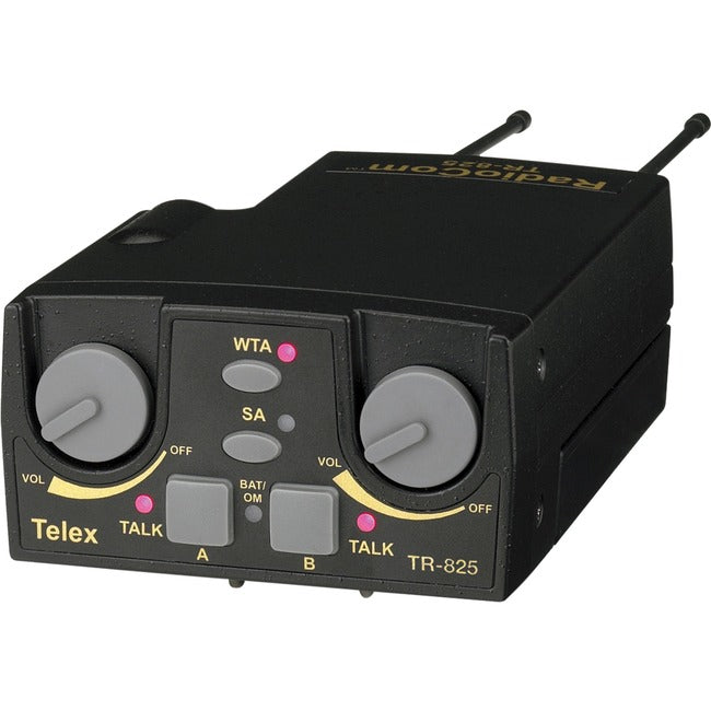 Telex TR-825 UHF Two-Channel Binaural Wireless Beltpack TR-825-B4R5