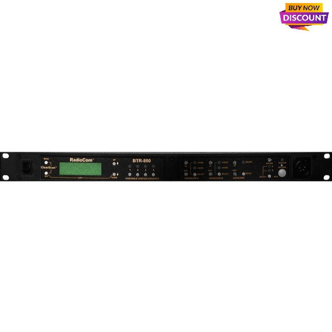 Telex Two-Channel UHF Synthesized Wireless Intercom Base Station BTR-800-E88R