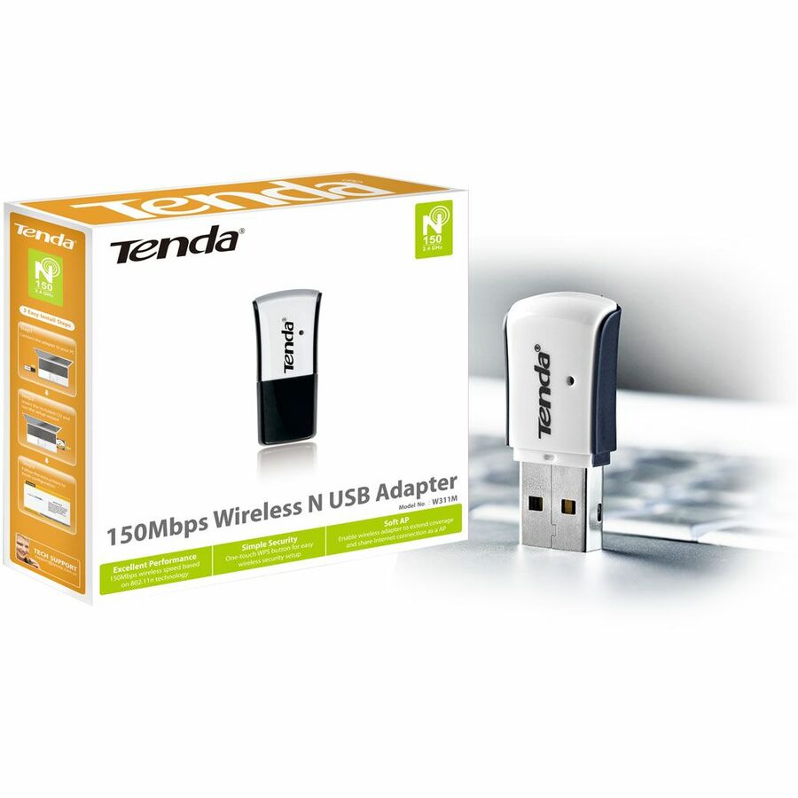 Tenda W311M Wireless N150 Mini USB Adapter