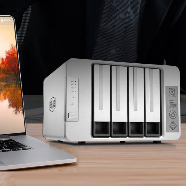 Terramaster F4-210 4-Bay Affordable Nas Optimized For Home And Soho Users