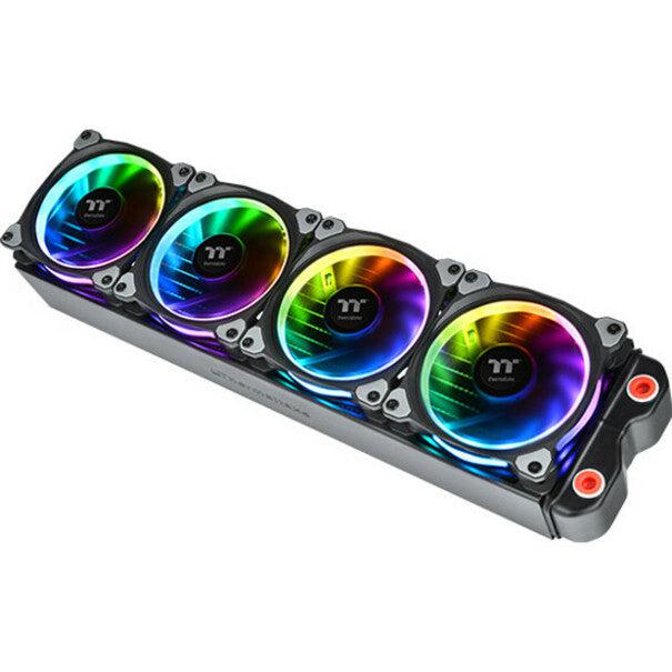 Thermaltake Cl-F057-Pl14Sw-A Rgb Led Riing Plus 14 Rgb Radiator Fan Tt Premium Edition (5 Fan Pack)
