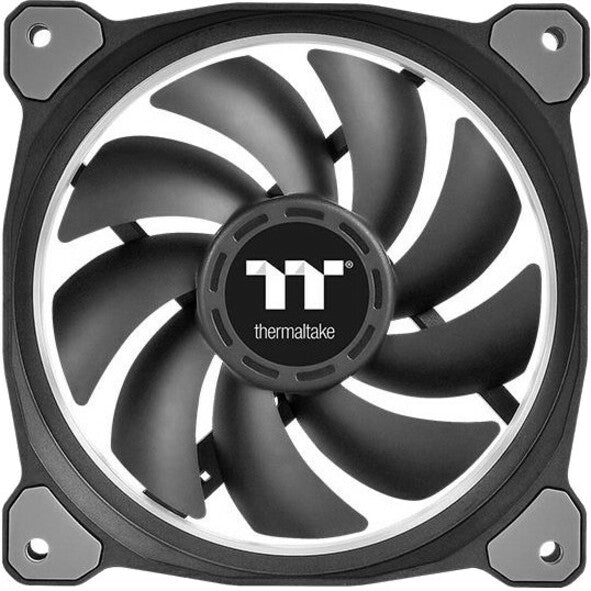 Thermaltake Cl-F059-Pl12Sw-A Riing Plus 12 Led Rgb Radiator Fan Tt Premium Edition (Single Fan Pack)