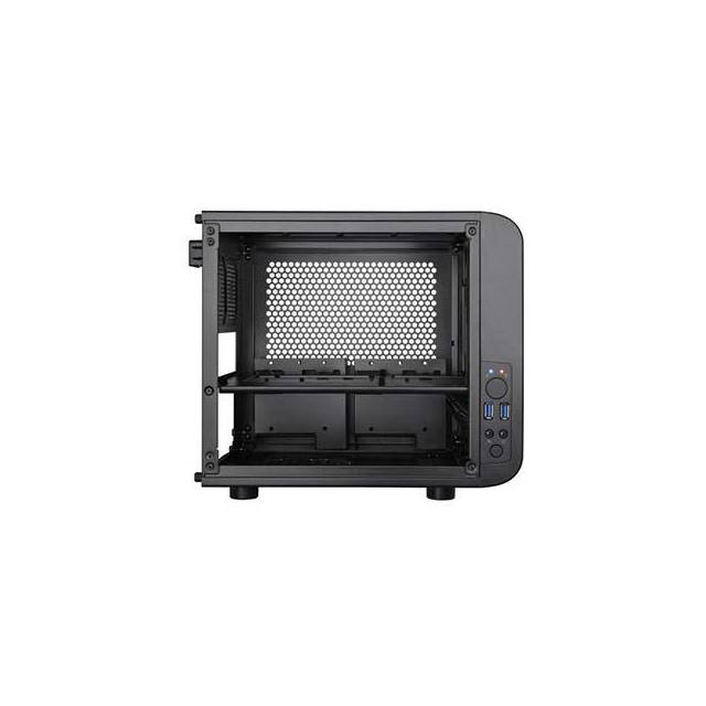 Thermaltake Core V1 Ca-1B8-00S1Wn-00 No Power Supply Mini-Itx Cube Case (Black)