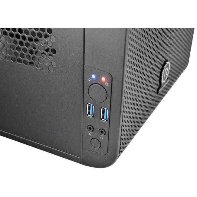 Thermaltake Core V1 Ca-1B8-00S1Wn-00 No Power Supply Mini-Itx Cube Case (Black)