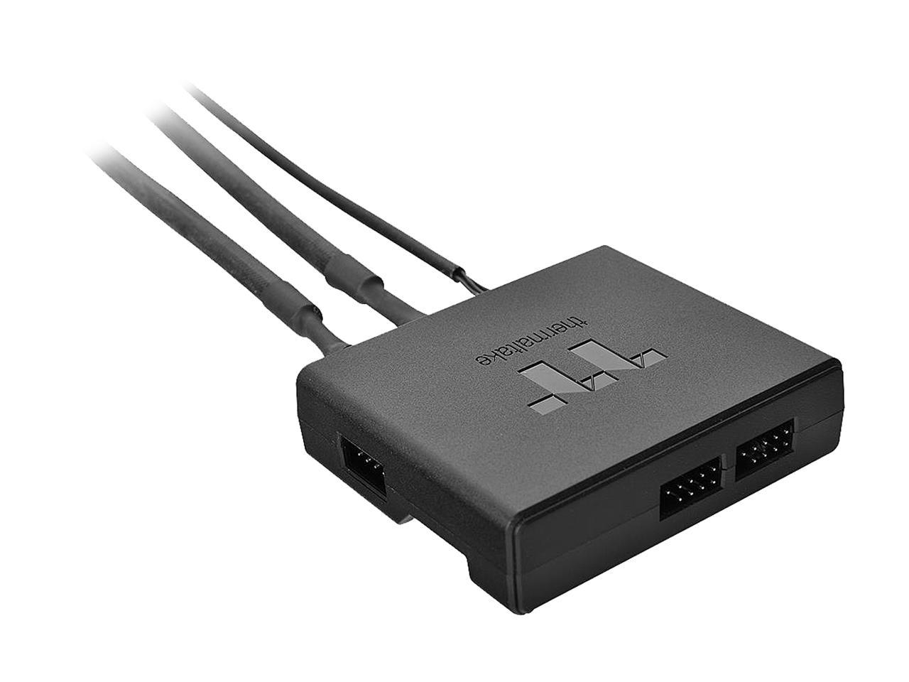 Thermaltake Floe Aio Riing Rgb 240 Tt Premium Edition Pwm Tr4 Lga2066 Ready Liquid Cooling System Cl-W157-Pl12Sw-A