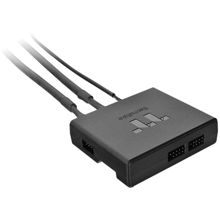 Thermaltake Floe Aio Riing Rgb 240 Tt Premium Edition Pwm Tr4 Lga2066 Ready Liquid Cooling System Cl-W157-Pl12Sw-A