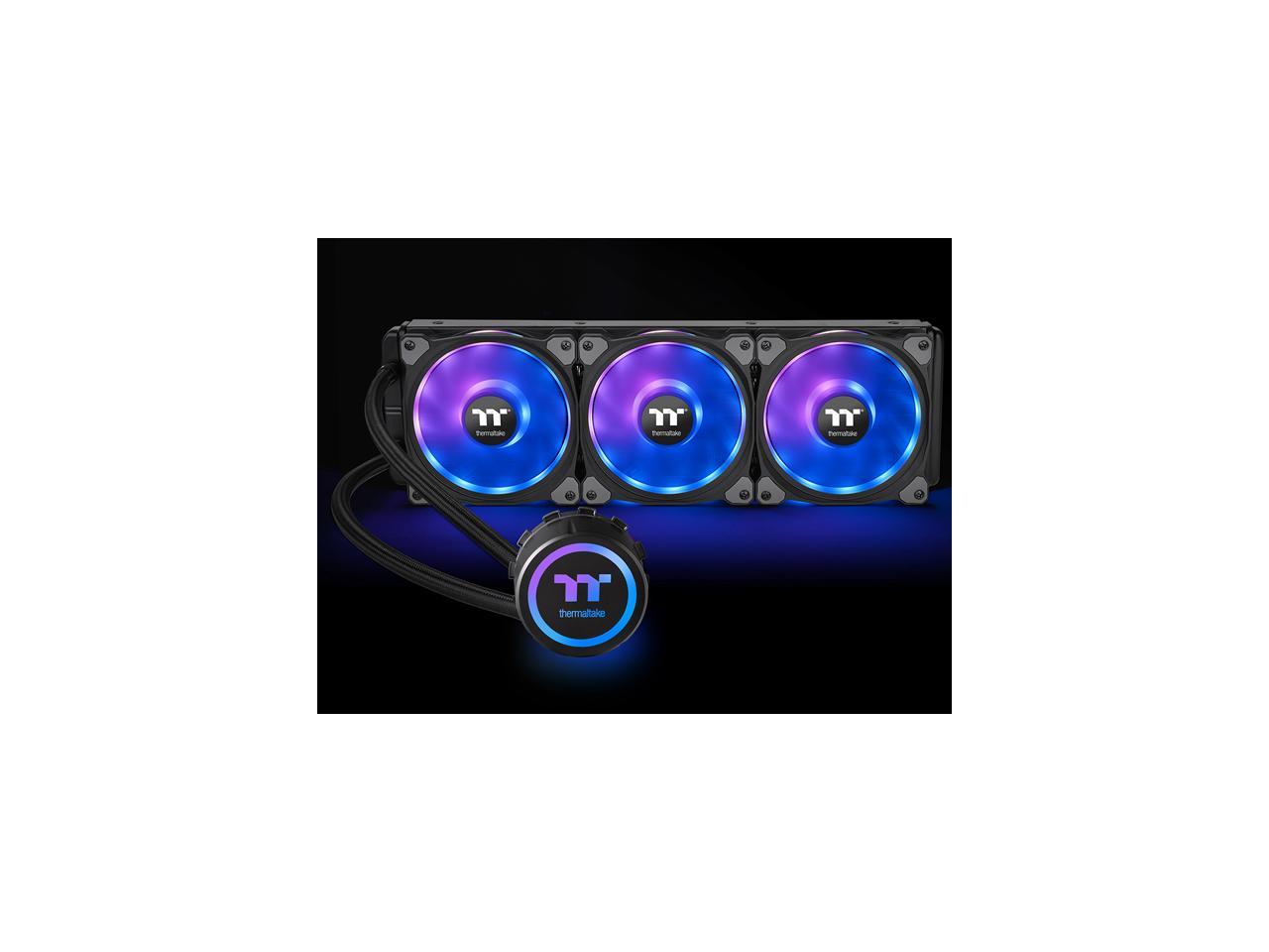 Thermaltake Floe Dx 360 Triple Riing Duo 16.8 Million Colors Rgb 54 Led Lga2066 Am4 Ready