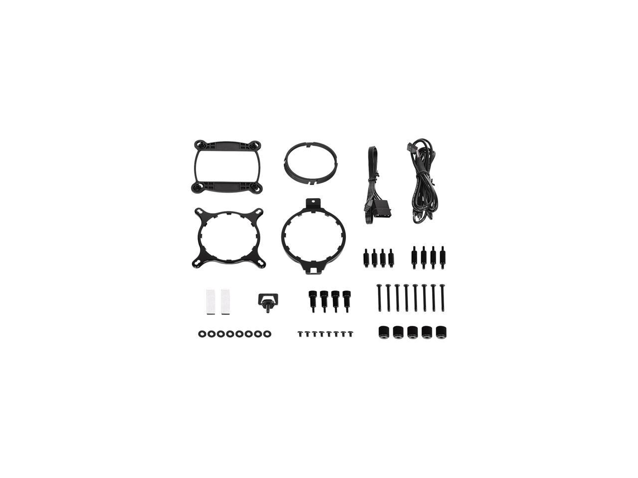 Thermaltake Floe Dx 360 Triple Riing Duo 16.8 Million Colors Rgb 54 Led Lga2066 Am4 Ready