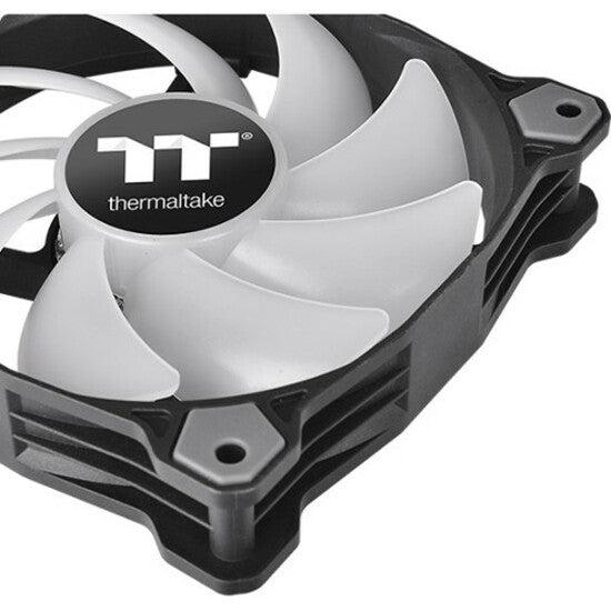 Thermaltake Pure Plus 14 Rgb Radiator Fan Tt Premium Edition Cl-F064-Pl14Sw-A 140Mm Rgb Led Case Fan (3-Fan Pack)