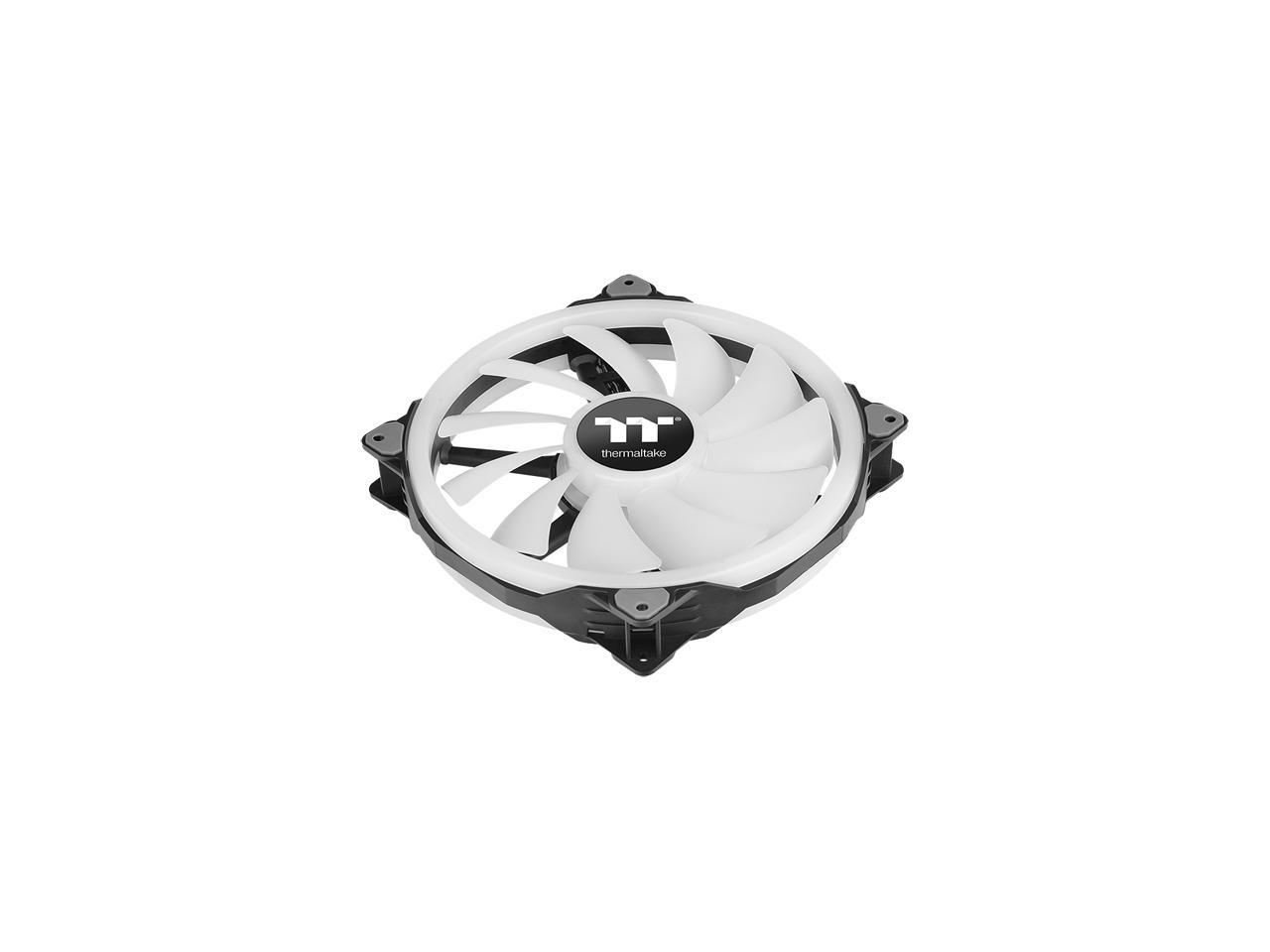 Thermaltake Riing Trio 20 Rgb Cl-F083-Pl20Sw-A 200Mm Addressable Rgb Led Case Fan