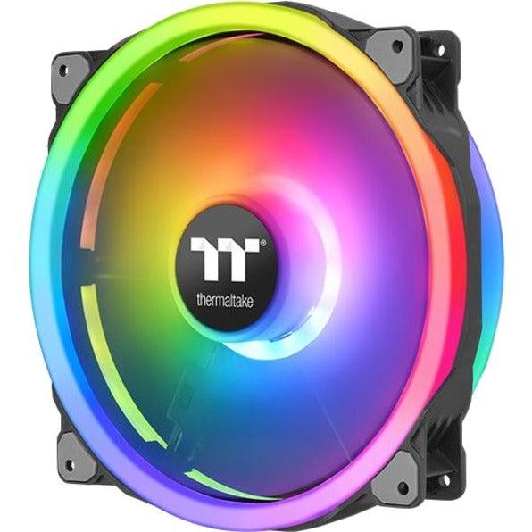 Thermaltake Riing Trio 20 Rgb Cl-F083-Pl20Sw-A 200Mm Addressable Rgb Led Case Fan