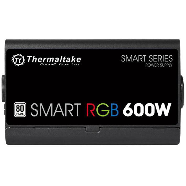 Thermaltake Smart Rgb Ps-Spr-0600Nhfawu-1 600W 80 Plus Atx12V 2.3 Power Supply W/ Active Pfc (Black)