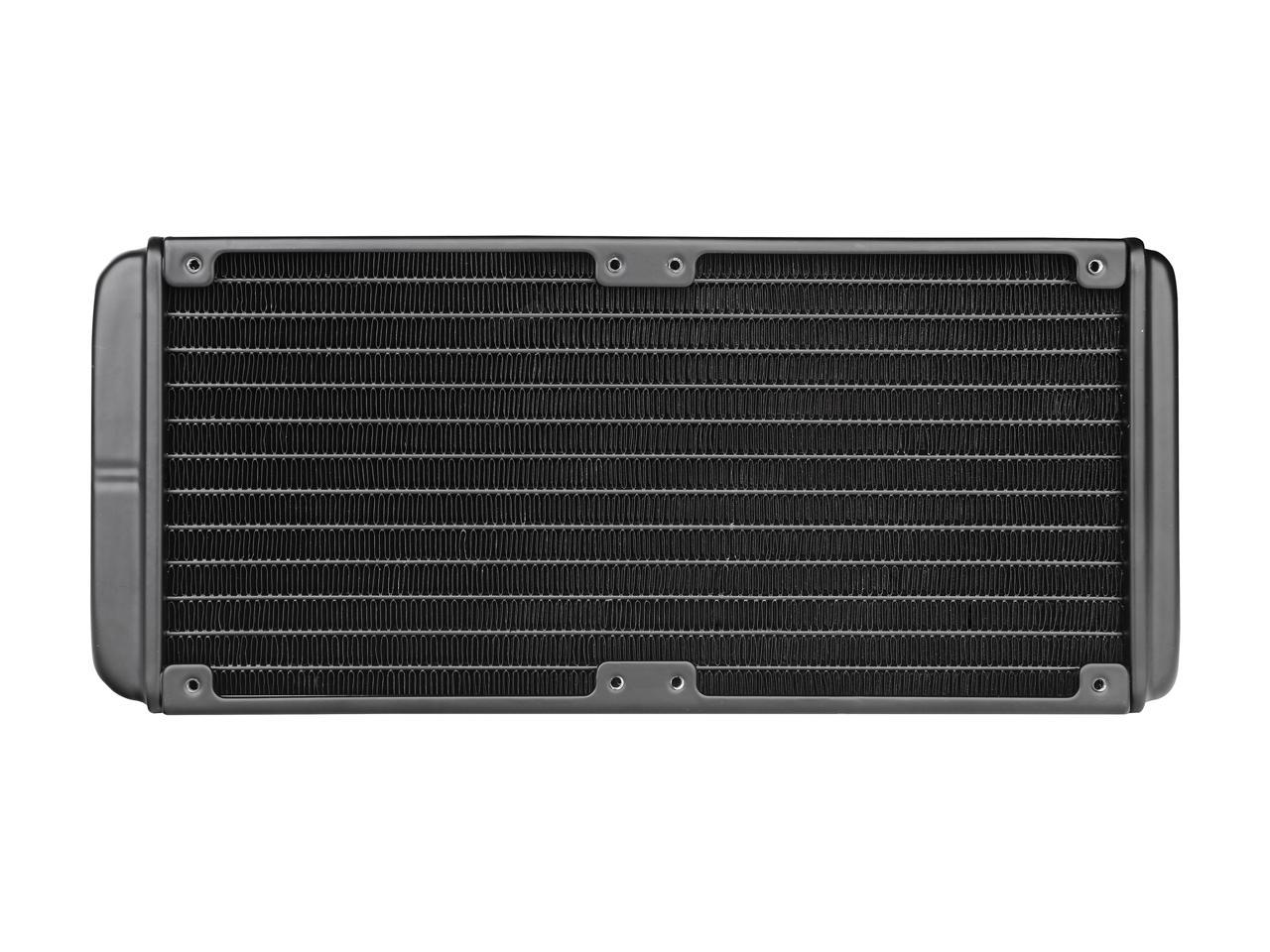 Thermaltake Th240 Argb Motherboard Sync Edition Intel/Amd All-In-One Liquid Cooling System 240Mm High Efficiency Radiator Cpu Cooler, Cl-W286-Pl12Sw-A