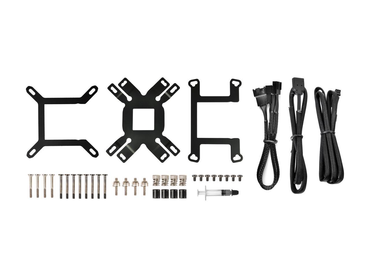 Thermaltake Th240 Argb Snow Edition Amd/Intel Lga1200 Ready All-In-One Liquid Cooling System 240Mm