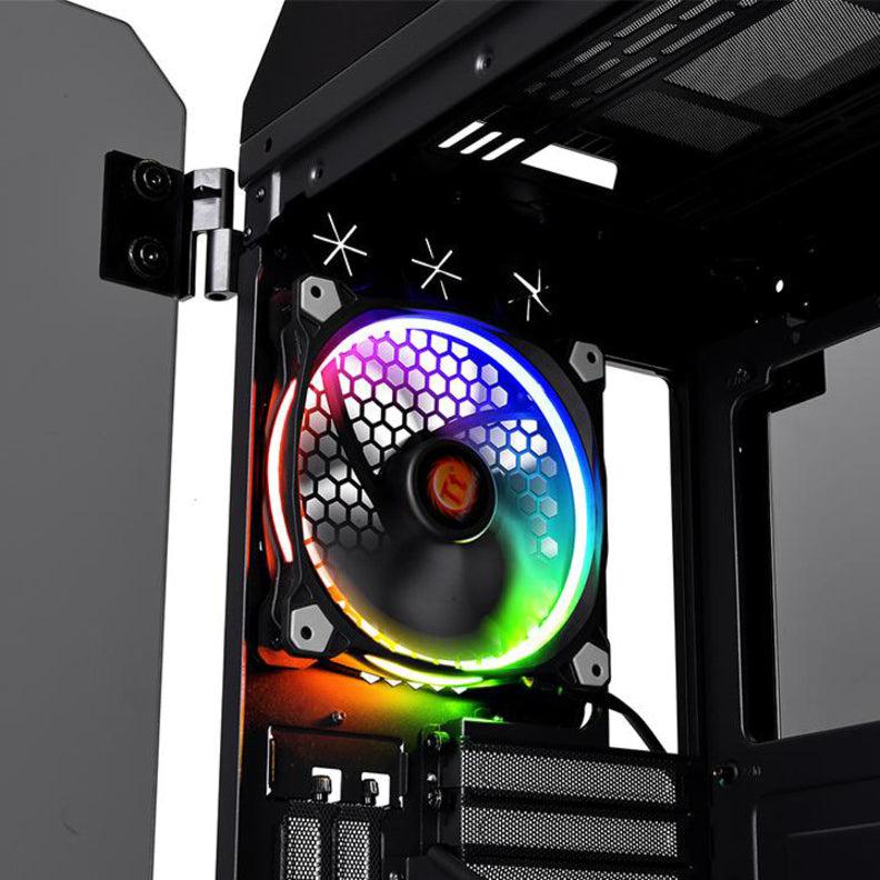 Thermaltake View 71 Tempered Glass Rgb Edition Full Tower Black