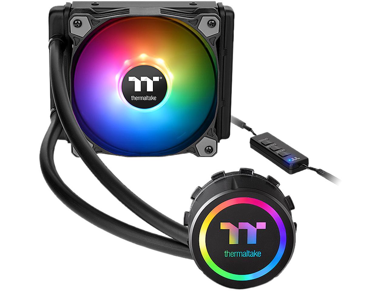 Thermaltake Water 3.0 120 Argb Sync Edition Cl-W232-Pl12Sw-B Water Cooler