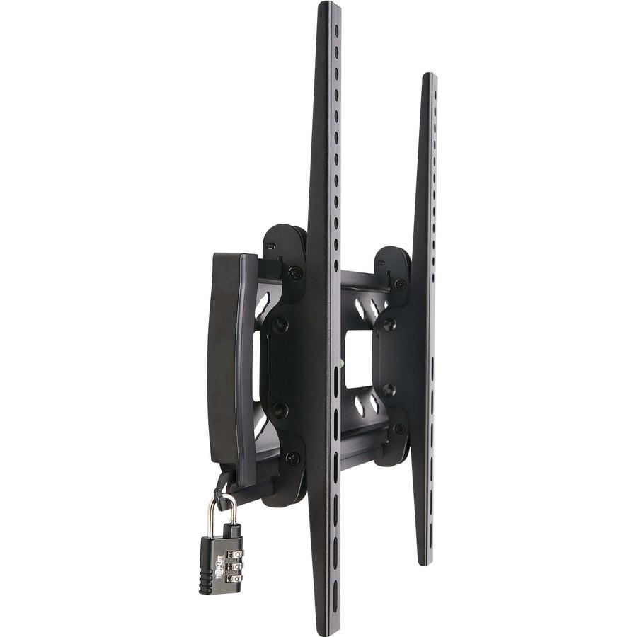 Tilt Wall Mount for 32" to 55" TVs and Monitors - Heavy Duty Security Mount | TecISoft DWTSC3255MUL