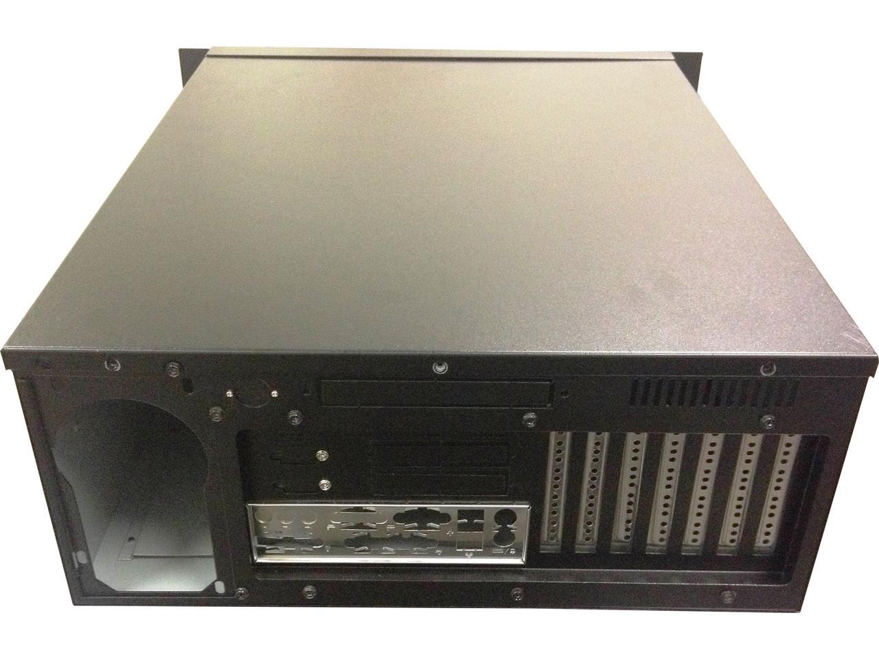 Topower Tp-4054B 4U Black Rackmount Case
