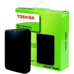 Toshiba Canvio Basics 3Tb Portable External Hard Drive Usb 3.0 Black - Hdtb330Xk3Cb