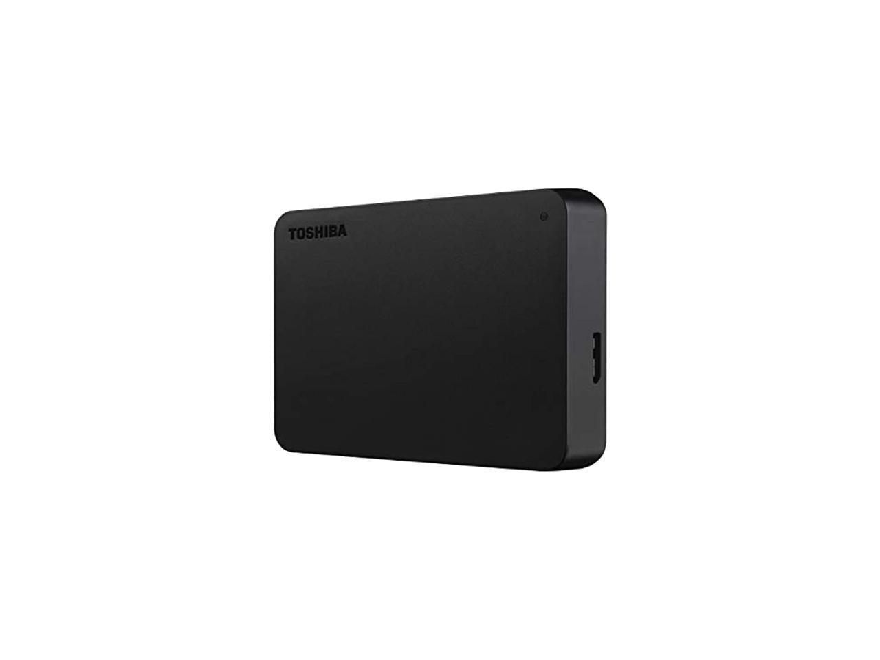 Toshiba Canvio Basics Hdtb440Xk3Ca 4Tb Portable Hard Drive - External - Matte Black