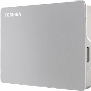 Toshiba-IMSourcing Canvio Flex HDTX110XSCAA 1 TB Portable Hard Drive - External - Silver
