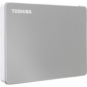 Toshiba-IMSourcing Canvio Flex HDTX110XSCAA 1 TB Portable Hard Drive - External - Silver