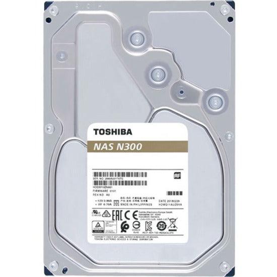 Toshiba N300 Hdwg11Axzsta 10Tb 7200 Rpm 256Mb Cache Sata 6.0Gb/S 3.5" Internal Hard Drive