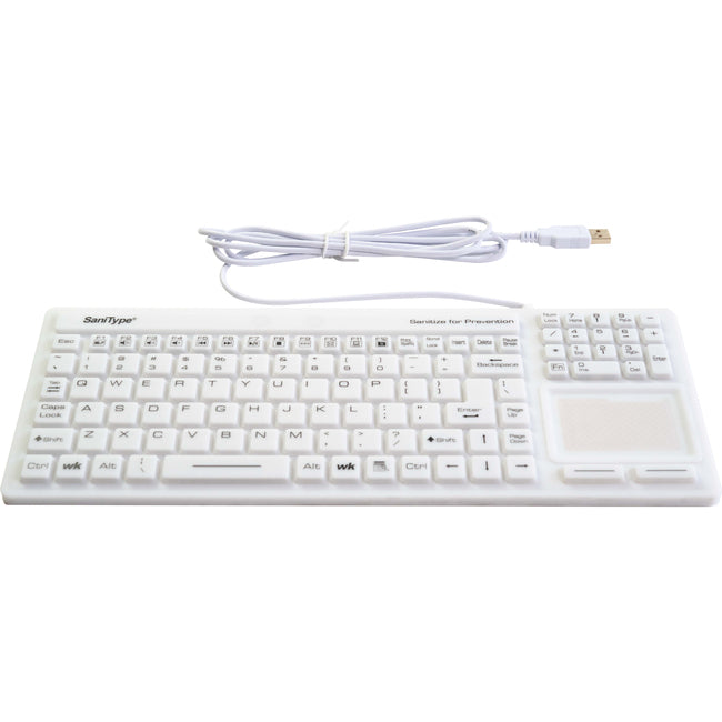 Touchpad Plus Hygienic Silicone Washable Keyboard