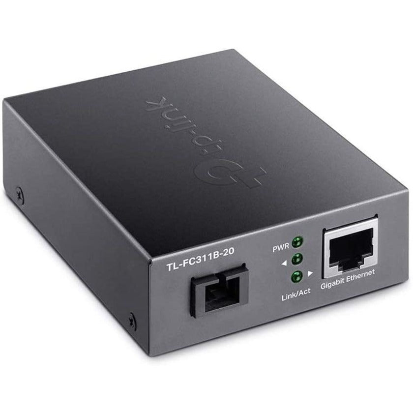 TP-Link TL-FC311B-20 - Gigabit WDM SFP to RJ45 Fiber Media Converter